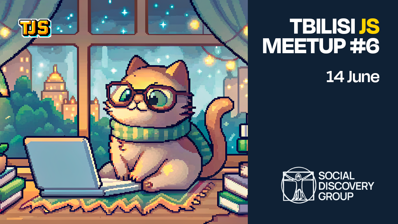 Обложка мероприятия Tbilisi JS Meetup #6