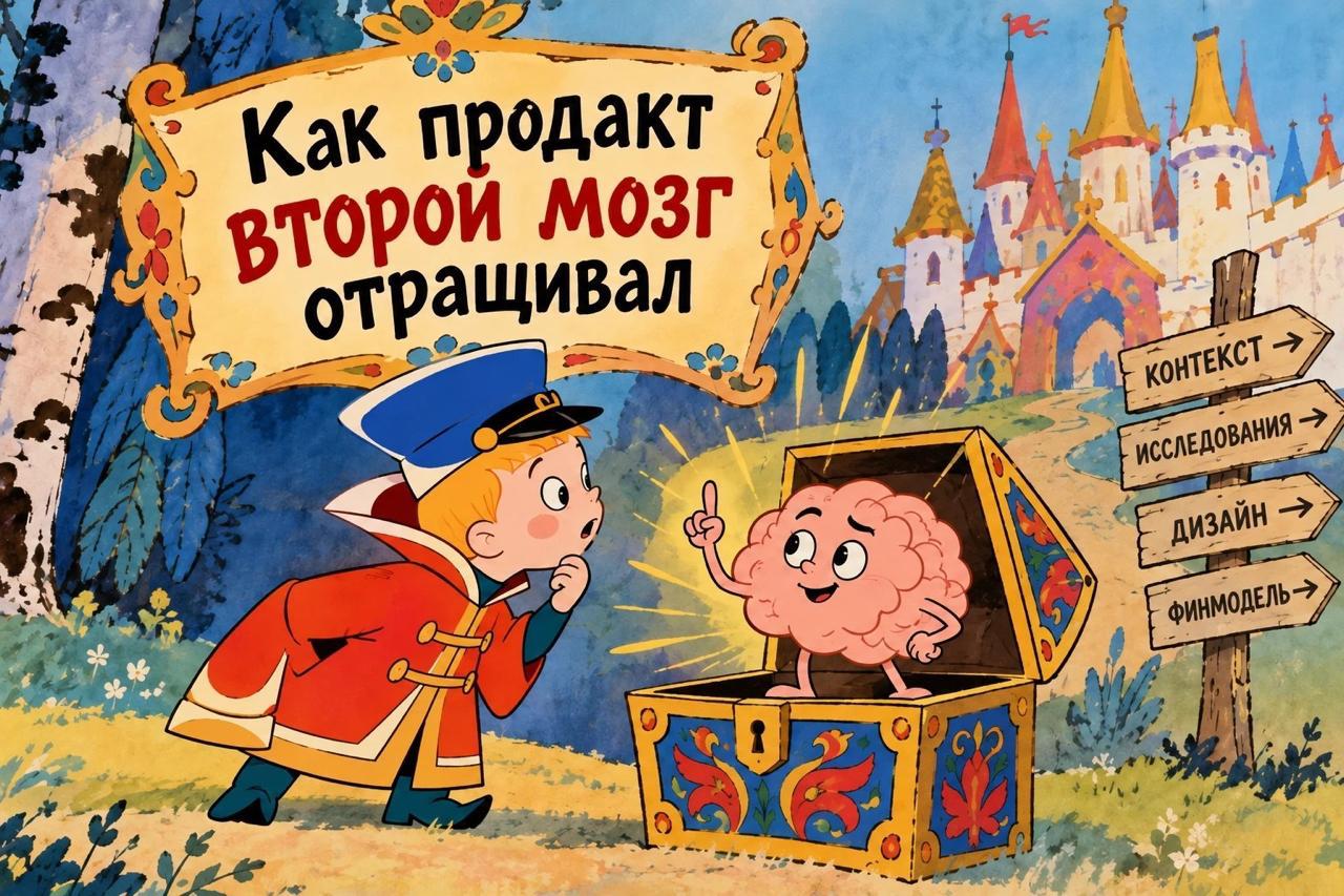 Обложка мероприятия Как продакт второй мозг отращивал